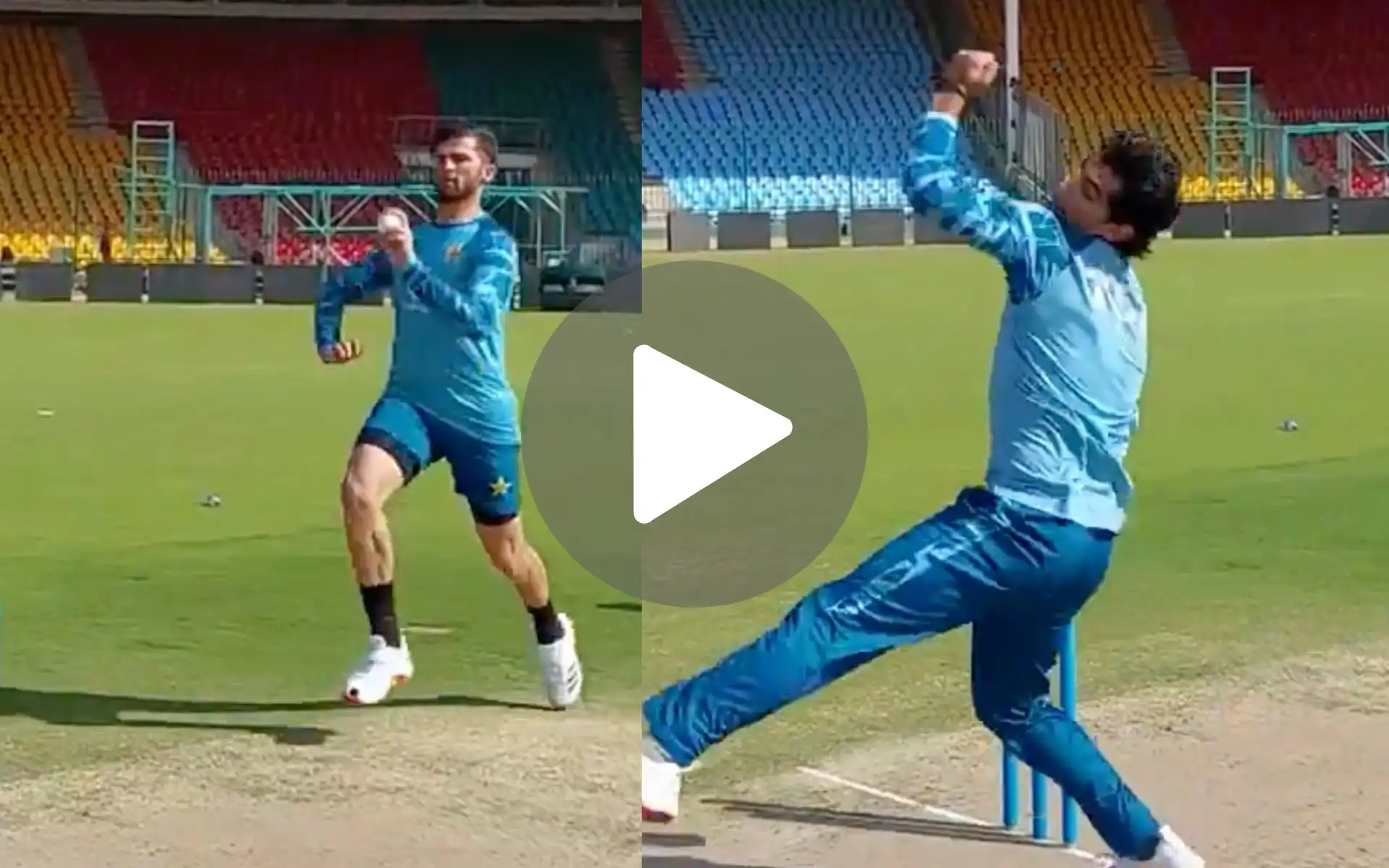 [Watch] Shaheen Afridi, Naseem Shah Practice Hard Ahead Of Must-Win Match vs South Africa